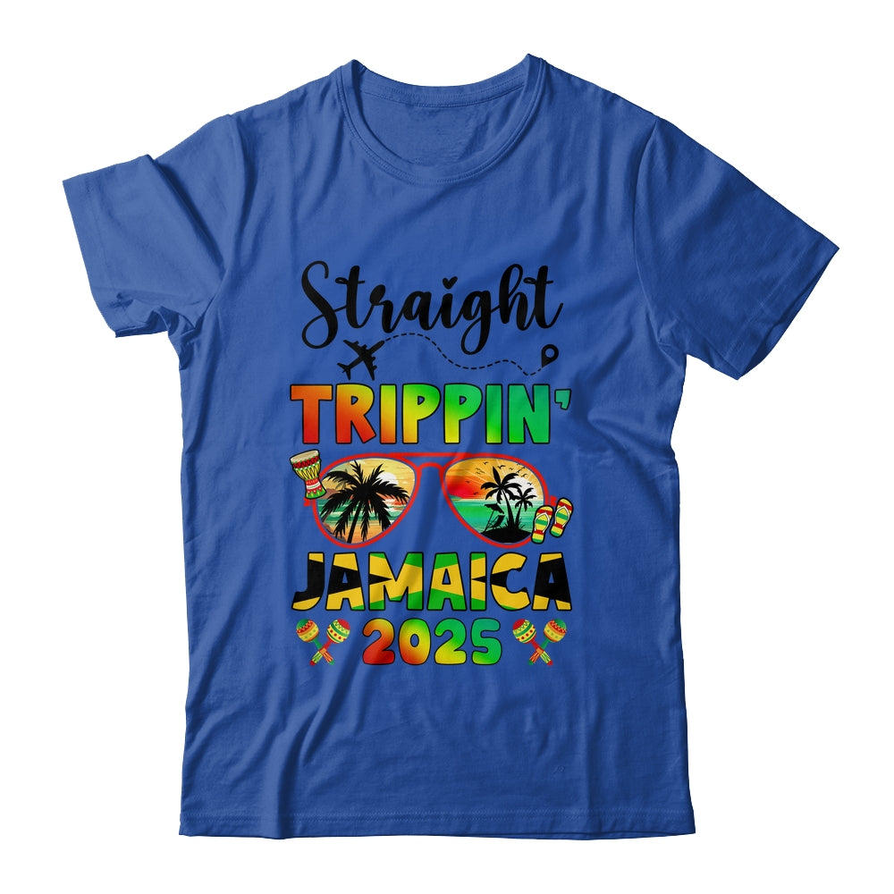 Straight Tripping Jamaica 2025 Family Vacation Matching Shirt & Tank Top | teecentury