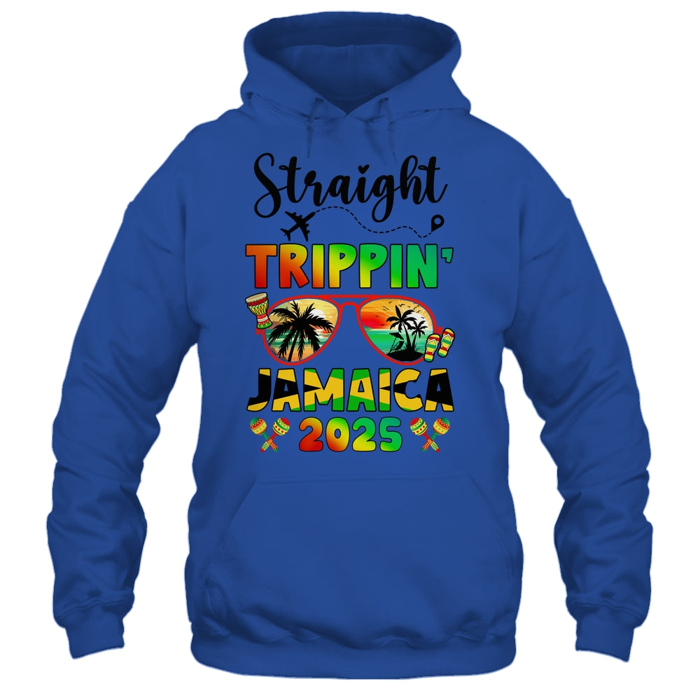 Straight Tripping Jamaica 2025 Family Vacation Matching Shirt & Tank Top | teecentury