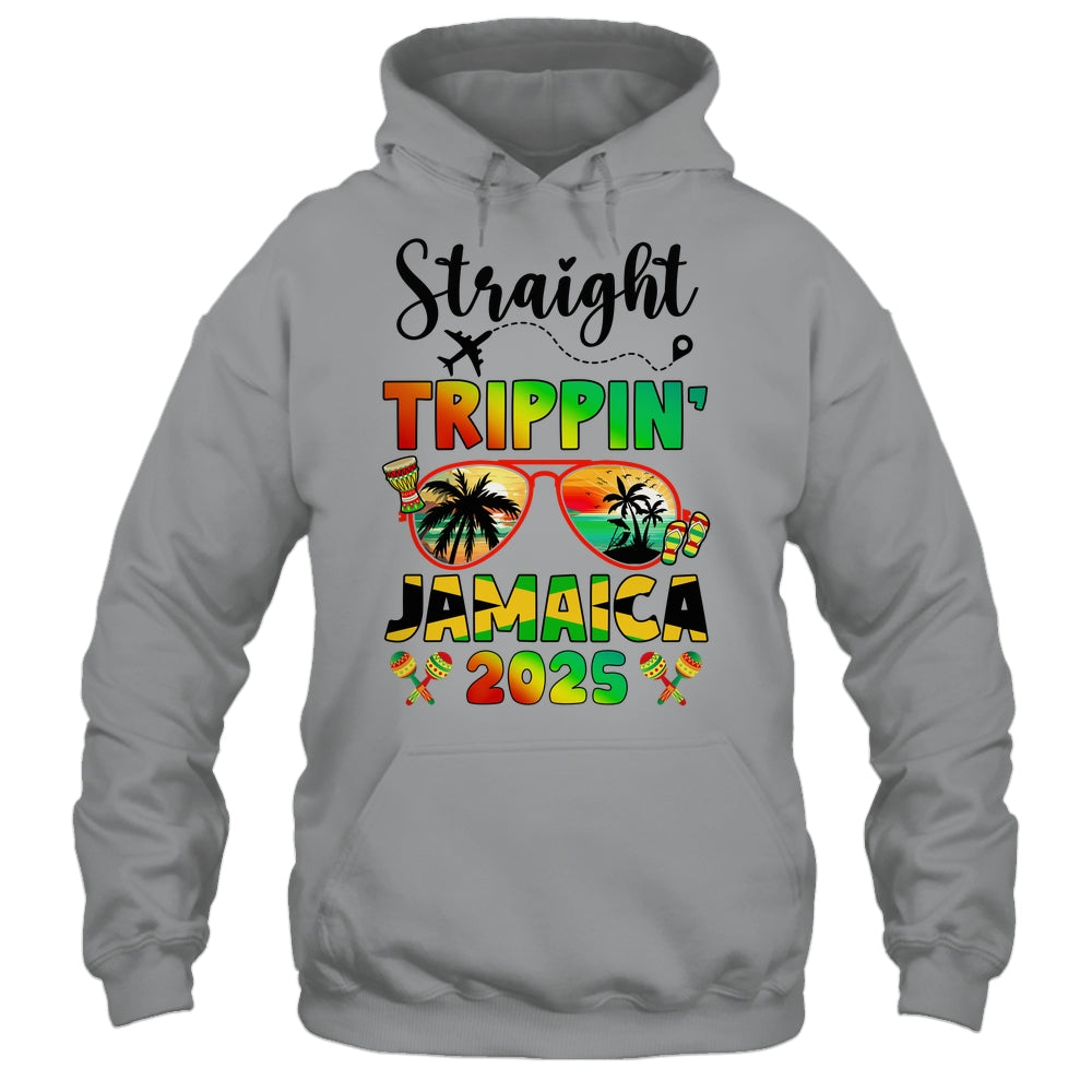 Straight Tripping Jamaica 2025 Family Vacation Matching Shirt & Tank Top | teecentury