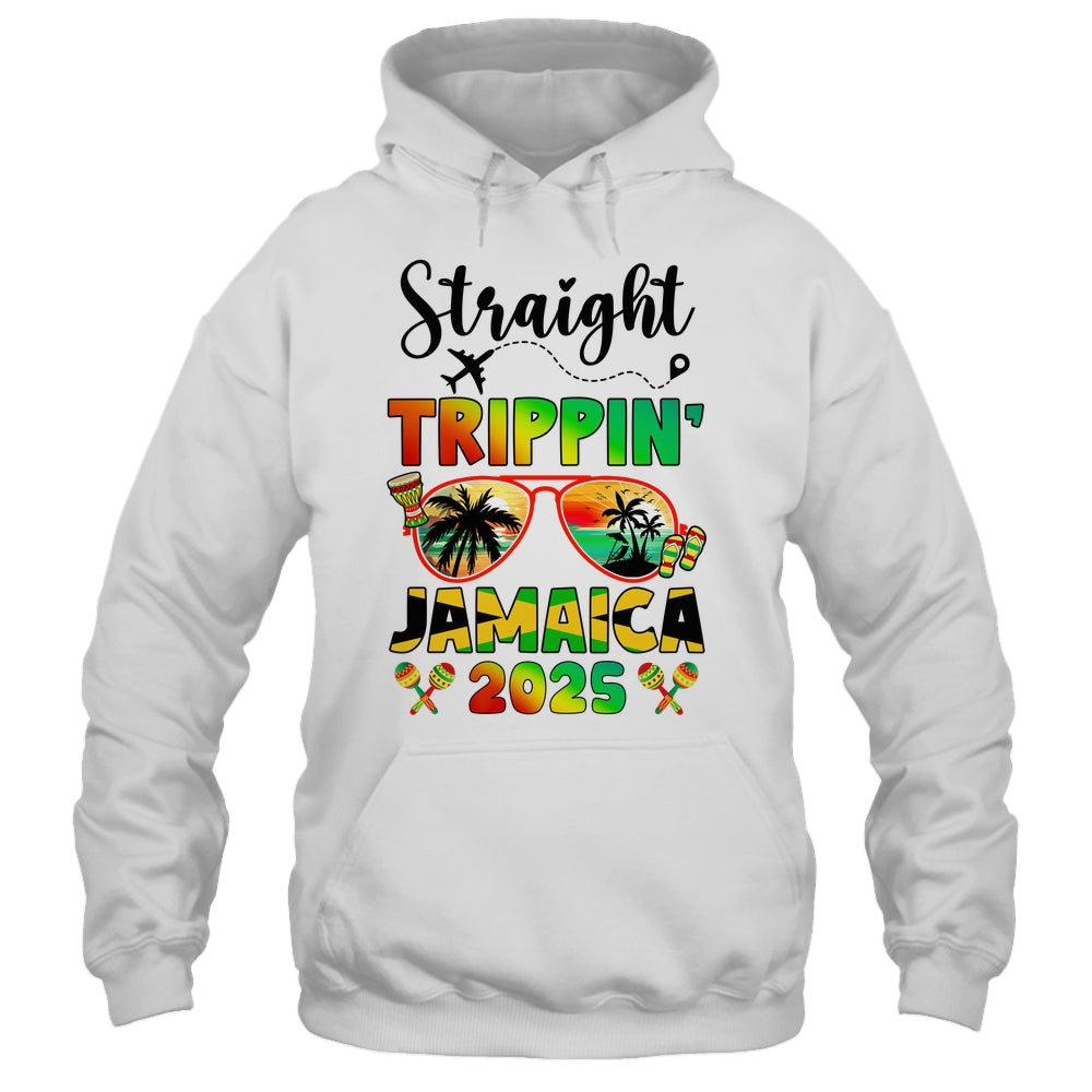 Straight Tripping Jamaica 2025 Family Vacation Matching Shirt & Tank Top | teecentury