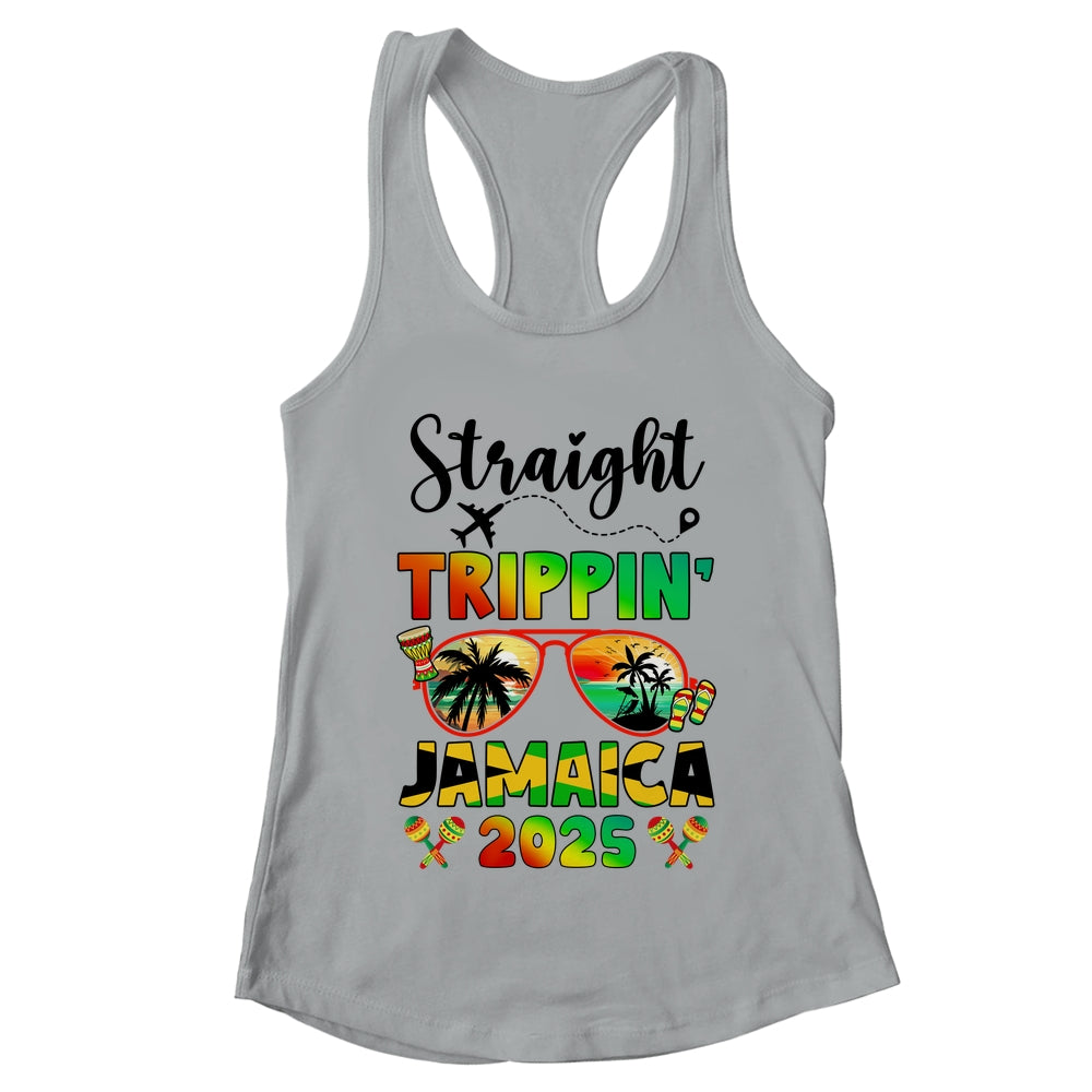 Straight Tripping Jamaica 2025 Family Vacation Matching Shirt & Tank Top | teecentury