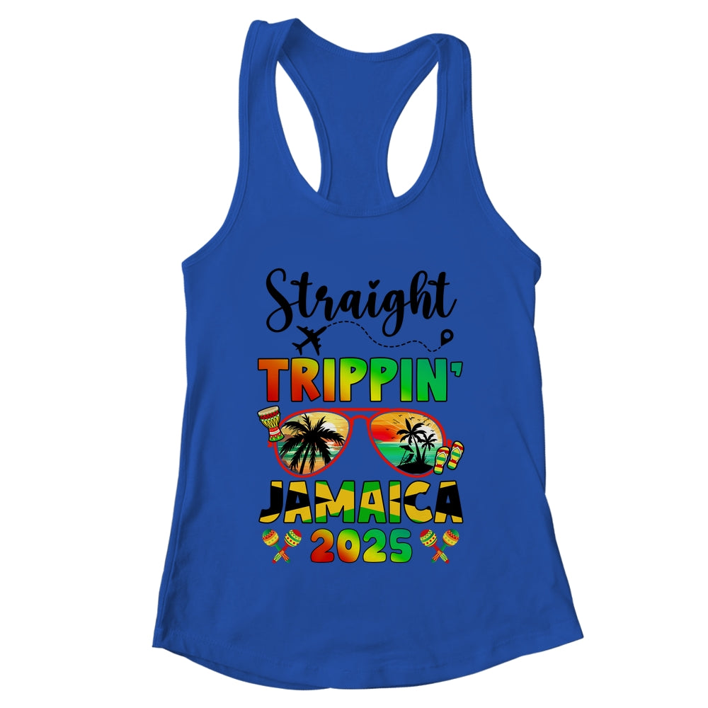 Straight Tripping Jamaica 2025 Family Vacation Matching Shirt & Tank Top | teecentury