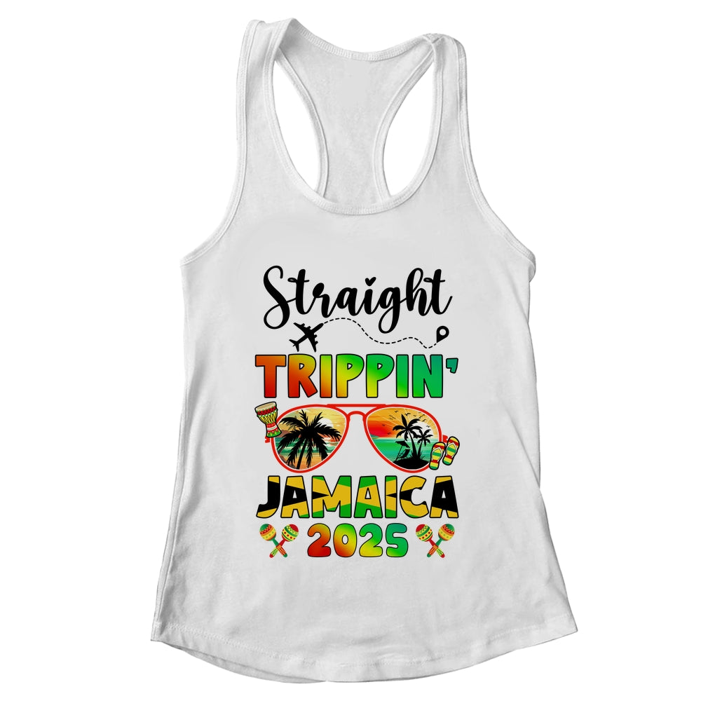 Straight Tripping Jamaica 2025 Family Vacation Matching Shirt & Tank Top | teecentury
