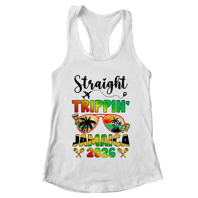 Straight Tripping Jamaica 2026 Family Vacation Matching Shirt & Tank Top | teecentury
