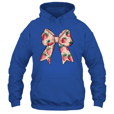 Strawberry Festival Coquette Bow Berry Fruit Season Shirt & Tank Top | teecentury