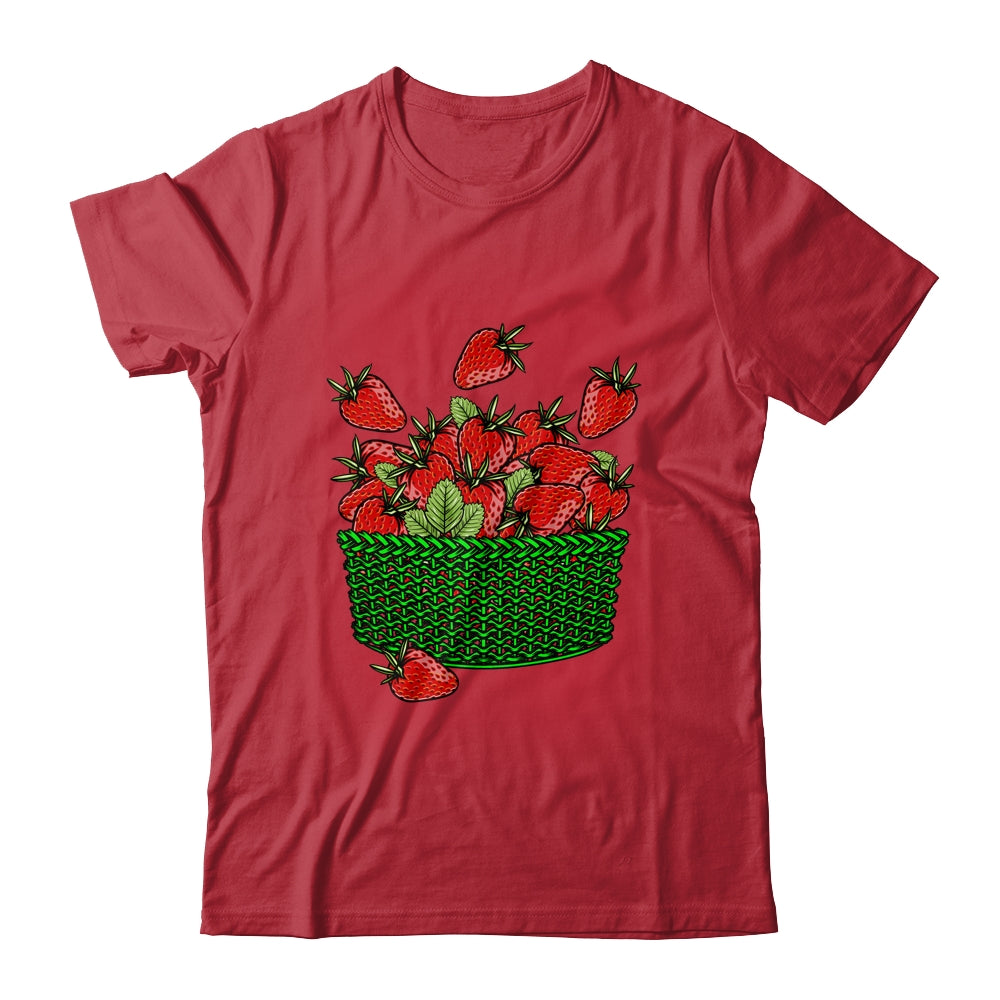 Strawberry Foodie Garden Fruit Festival Strawberries Lovers Shirt & Hoodie | teecentury