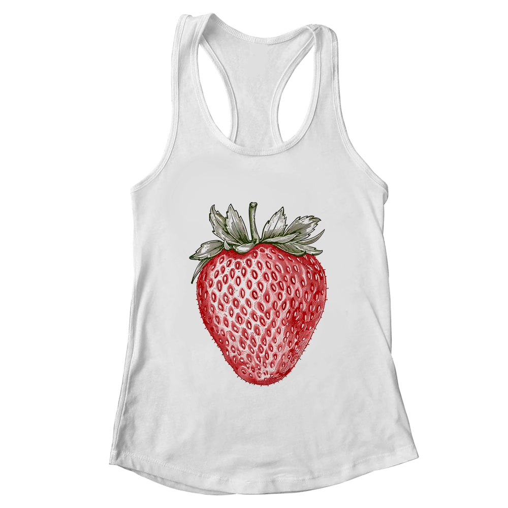 Strawberry Fruit Festival Vintage Strawberry Lovers Graphics Shirt & Tank Top | teecentury