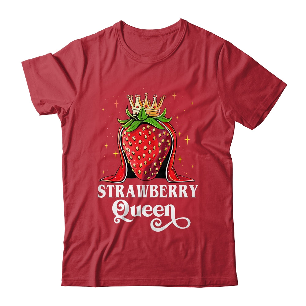 Strawberry Queen For Berry Fruits Strawberries Lovers Women Shirt & Tank Top | teecentury