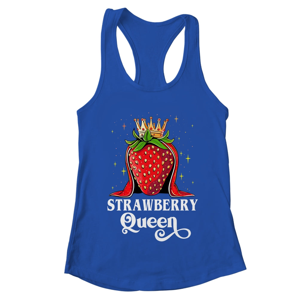 Strawberry Queen For Berry Fruits Strawberries Lovers Women Shirt & Tank Top | teecentury