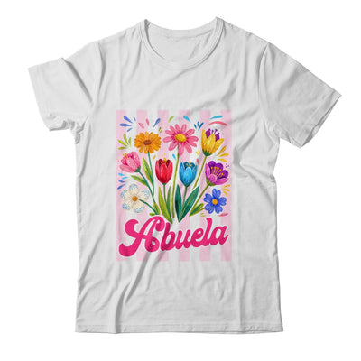 Striped Abuela Wildflowers Coquette Bow Floral Mothers Day Shirt & Tank Top | teecentury