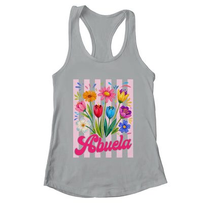 Striped Abuela Wildflowers Coquette Bow Floral Mothers Day Shirt & Tank Top | teecentury