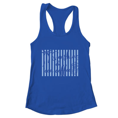 Striped Sunshine And Iced Coffee Coquette Summer Vacation Shirt & Tank Top | teecentury