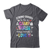 Strong Enough To Be A Camp Nurse Camp Nursing Summer Camping Shirt & Tank Top | teecentury