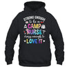 Strong Enough To Be A Camp Nurse Camp Nursing Summer Camping Shirt & Tank Top | teecentury
