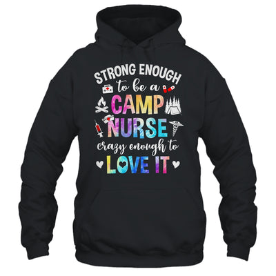 Strong Enough To Be A Camp Nurse Camp Nursing Summer Camping Shirt & Tank Top | teecentury