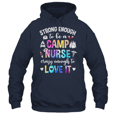 Strong Enough To Be A Camp Nurse Camp Nursing Summer Camping Shirt & Tank Top | teecentury
