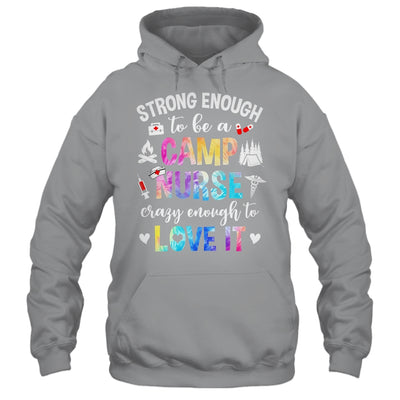 Strong Enough To Be A Camp Nurse Camp Nursing Summer Camping Shirt & Tank Top | teecentury