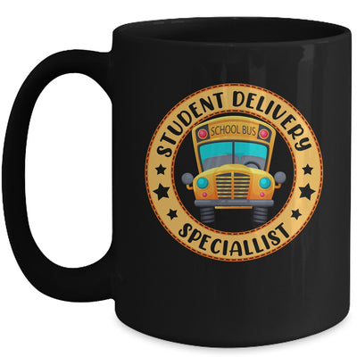 Student Delivery Specialist Funny School Bus Driver Driving Mug | teecentury