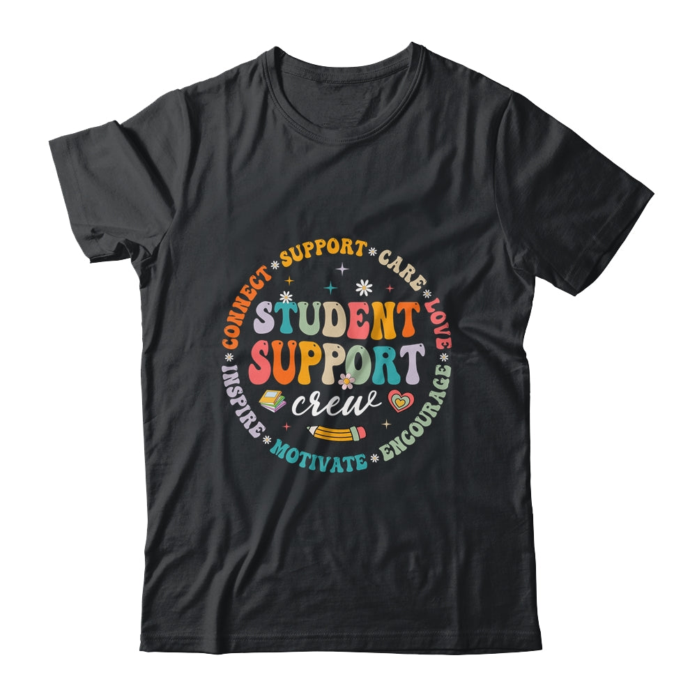 Student Support Crew School Counselor Student Services Squad Shirt & Hoodie | teecentury