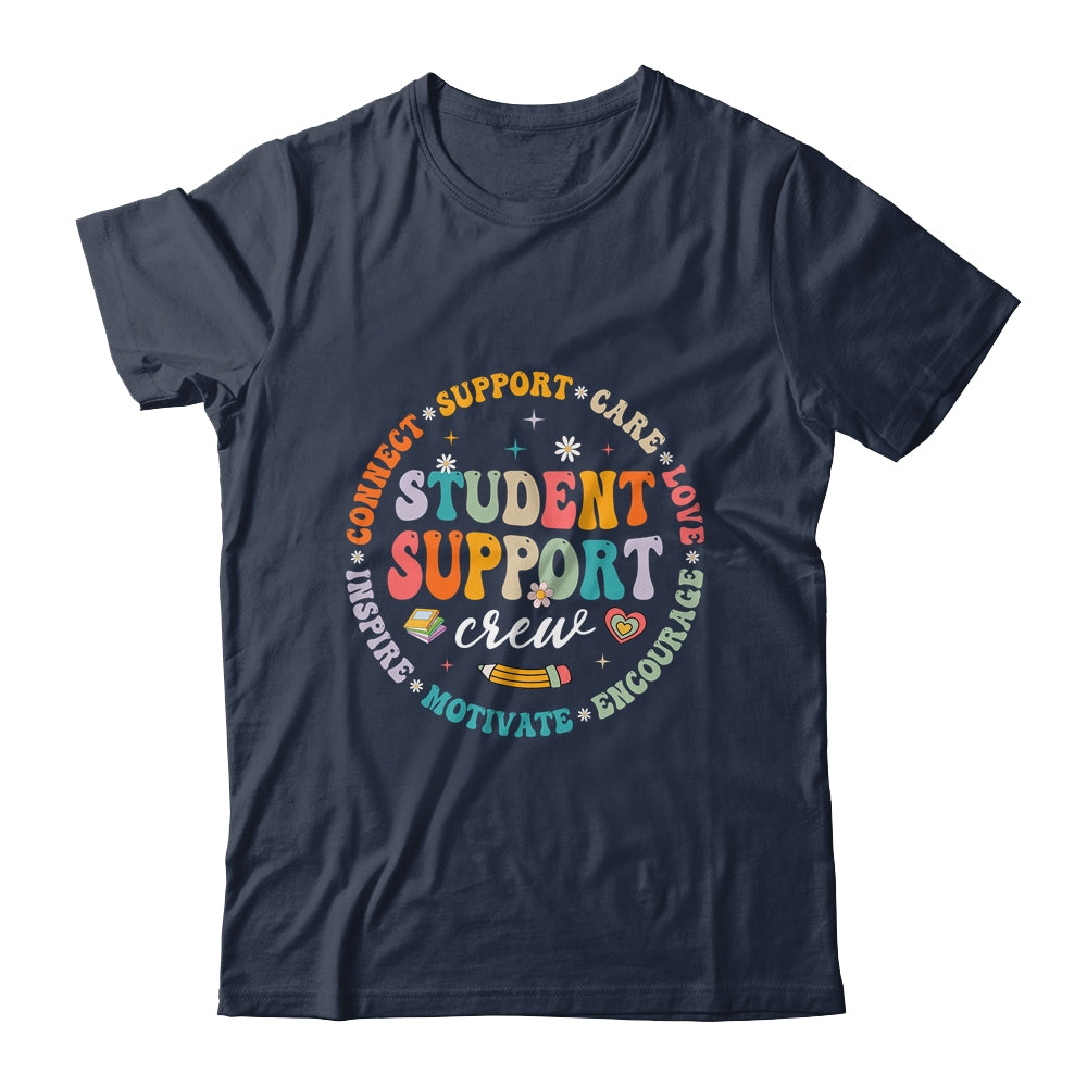 Student Support Crew School Counselor Student Services Squad Shirt & Hoodie | teecentury