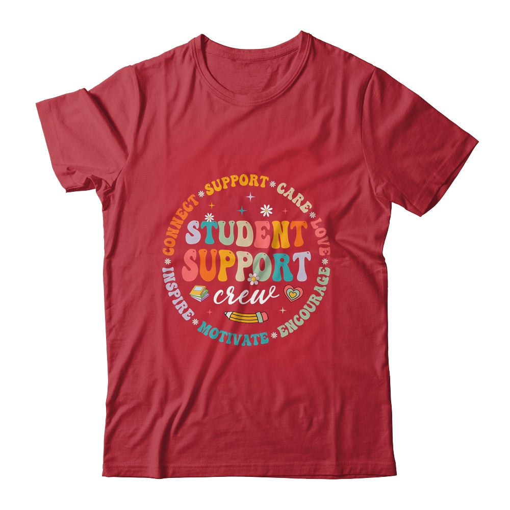 Student Support Crew School Counselor Student Services Squad Shirt & Hoodie | teecentury