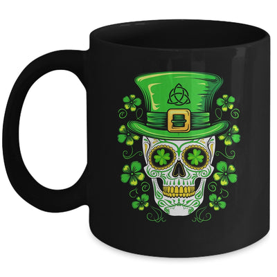 Sugar Skull St Patricks Day  Irish Custome Outfit Mug | teecentury