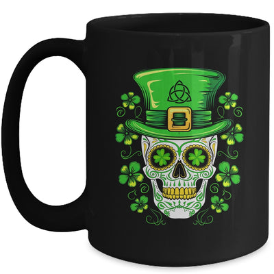 Sugar Skull St Patricks Day  Irish Custome Outfit Mug | teecentury
