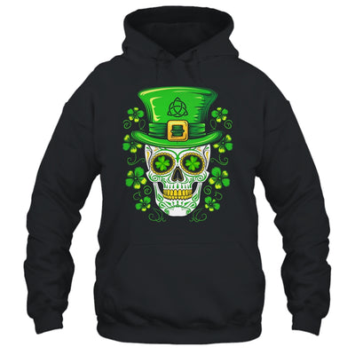 Sugar Skull St Patricks Day  Irish Custome Outfit Shirt & Hoodie | teecentury