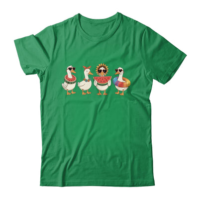 Summer Goose Hello Summer Vibes Goose Lover Beach Vacation Shirt & Sweatshirt | teecentury