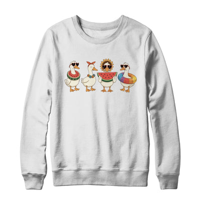 Summer Goose Hello Summer Vibes Goose Lover Beach Vacation Shirt & Sweatshirt | teecentury