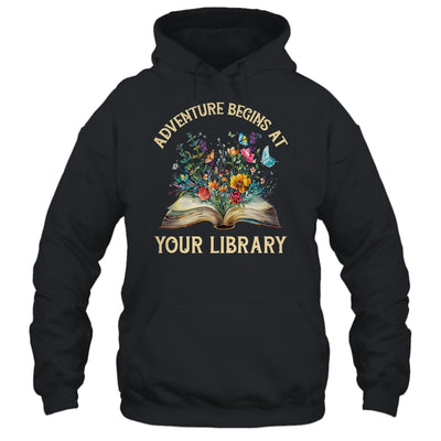 Summer Reading 2024 Vintage Adventure Begins At Your Library Shirt & Tank Top | teecentury