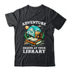 Summer Reading Program 2024 Adventure Begins At Your Library Shirt & Tank Top | teecentury