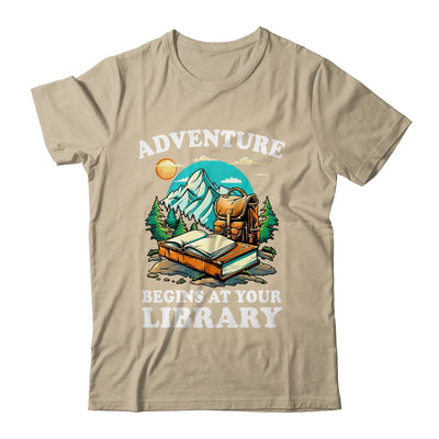 Summer Reading Program 2024 Adventure Begins At Your Library Shirt & Tank Top | teecentury