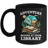 Summer Reading Program 2024 Adventure Begins At Your Library Mug | teecentury