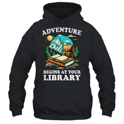 Summer Reading Program 2024 Adventure Begins At Your Library Shirt & Tank Top | teecentury