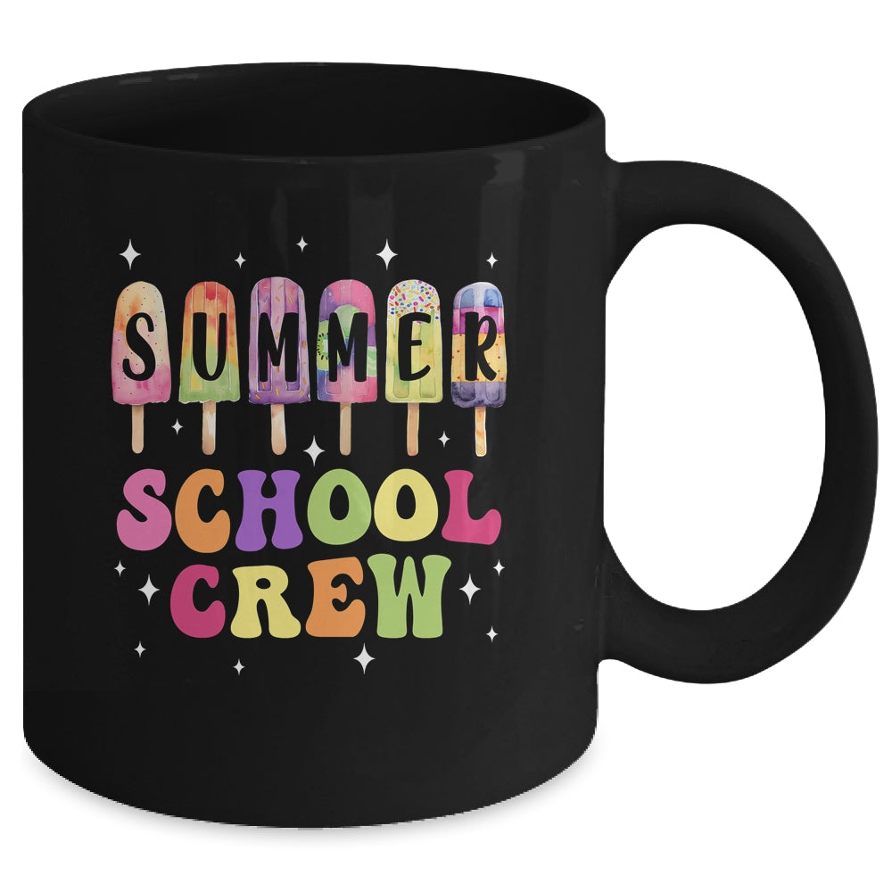 Summer School Crew Cute Popsicle Last Day Of School Teacher Mug | teecentury