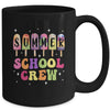 Summer School Crew Cute Popsicle Last Day Of School Teacher Mug | teecentury