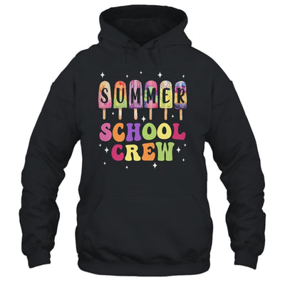 Summer School Crew Cute Popsicle Last Day Of School Teacher Shirt & Tank Top | teecentury
