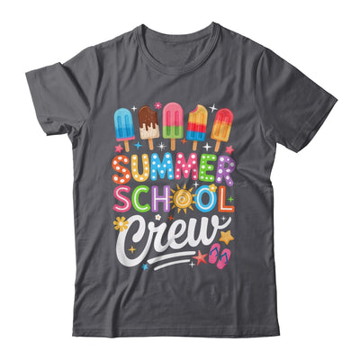 Summer School Crew Last Day Of School Cute Popsicle Teacher Shirt & Hoodie | teecentury