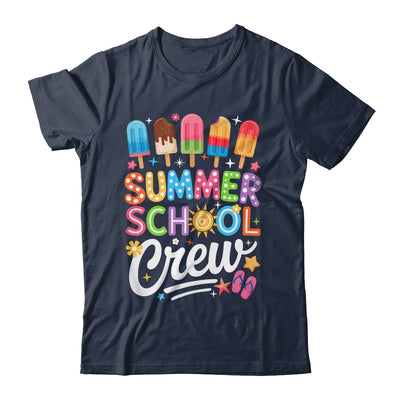 Summer School Crew Last Day Of School Cute Popsicle Teacher Shirt & Hoodie | teecentury
