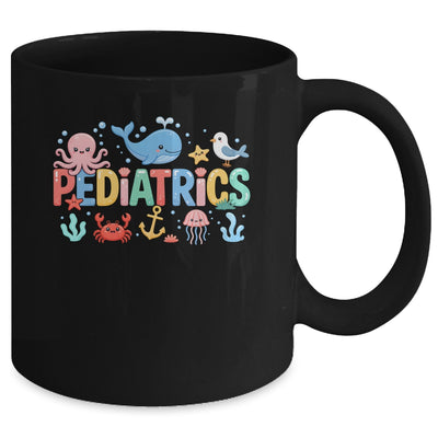 Summer Sea Animal Pediatrics Nurse PEDS RN Pediatrician Mug | teecentury