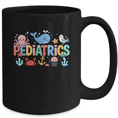 Summer Sea Animal Pediatrics Nurse PEDS RN Pediatrician Mug | teecentury