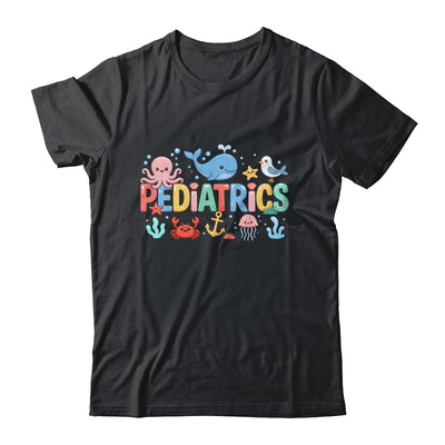 Summer Sea Animal Pediatrics Nurse PEDS RN Pediatrician Shirt & Tank Top | teecentury