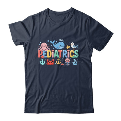 Summer Sea Animal Pediatrics Nurse PEDS RN Pediatrician Shirt & Tank Top | teecentury