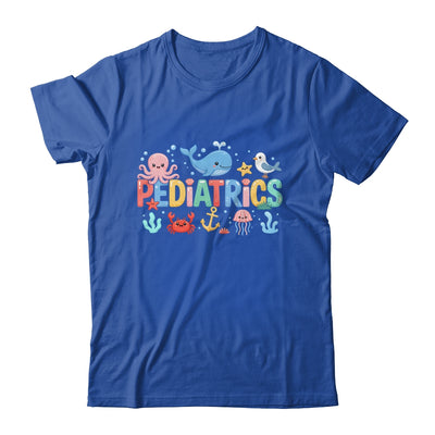 Summer Sea Animal Pediatrics Nurse PEDS RN Pediatrician Shirt & Tank Top | teecentury