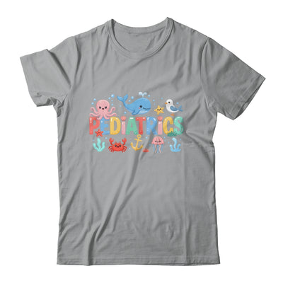 Summer Sea Animal Pediatrics Nurse PEDS RN Pediatrician Shirt & Tank Top | teecentury