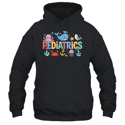 Summer Sea Animal Pediatrics Nurse PEDS RN Pediatrician Shirt & Tank Top | teecentury