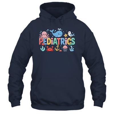 Summer Sea Animal Pediatrics Nurse PEDS RN Pediatrician Shirt & Tank Top | teecentury