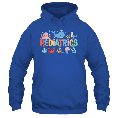 Summer Sea Animal Pediatrics Nurse PEDS RN Pediatrician Shirt & Tank Top | teecentury
