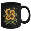 Summer Sunflowers Cute Summer Flowers Floral Women Girls Mug | teecentury